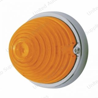 17 LED Beehive Flush Mount Kit - Amber LED/Amber Lens