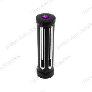M30X3.5 Thread-On Sonoma Gearshift Knob-Purple Crystal/Matte Black