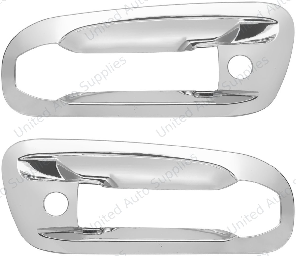 Chrome Door Handle Cover For Peterbilt 579 (2013-2021) & 567 (2015-2019) - Driver and Passenger (2pcs)