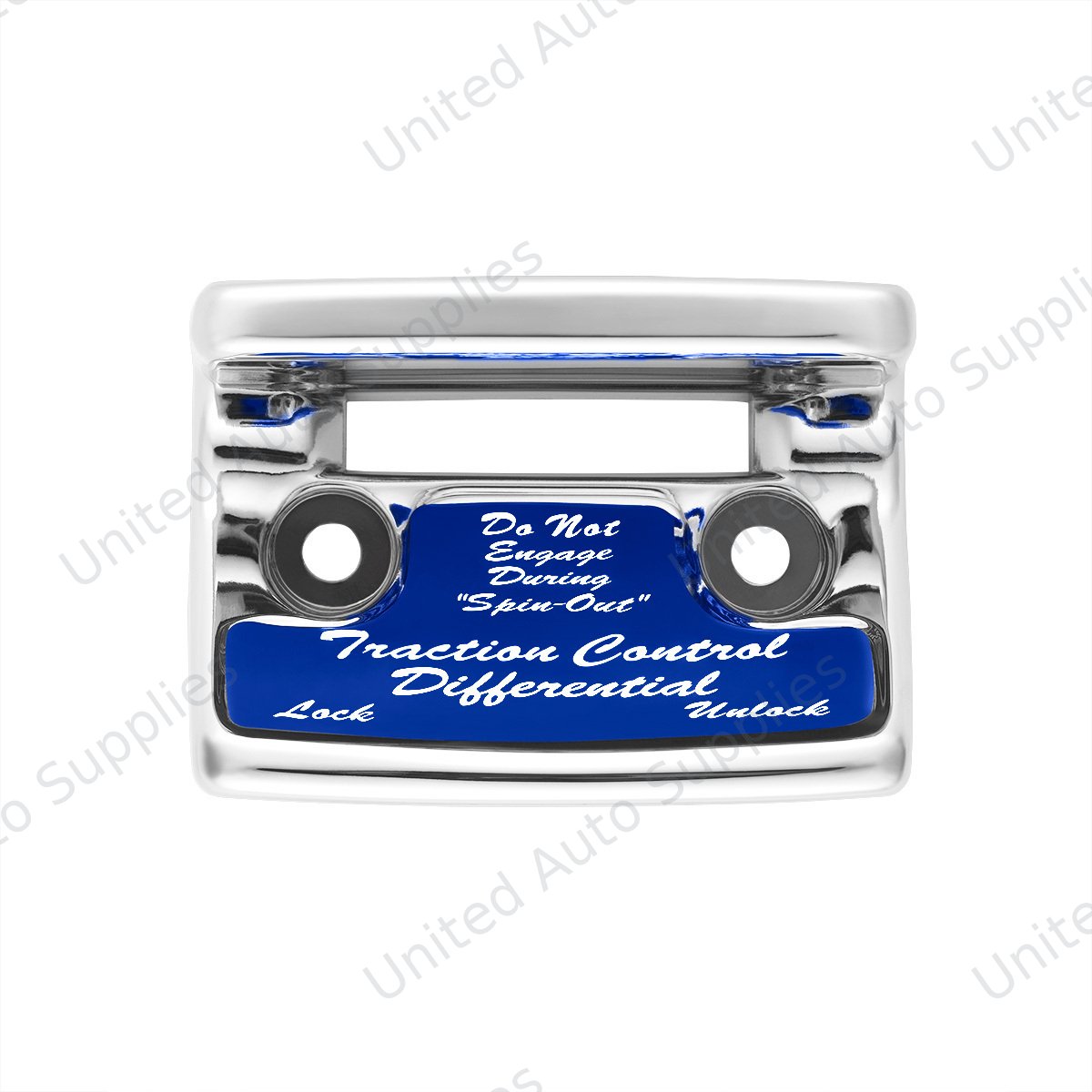 "Traction Control Differential" Switch Guard With Blue Sticker