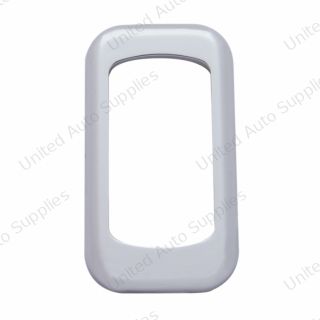 Chrome Plastic Rocker Switch Bezel (Bulk)
