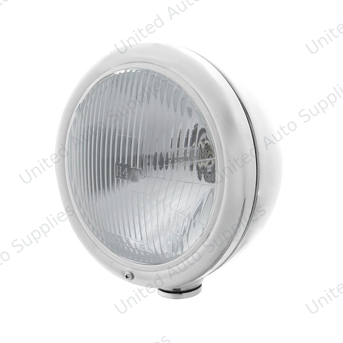 Stainless Steel Classic Headlight H4 Bulb