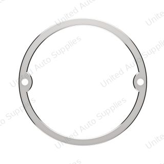 Stainless Steel Low Profile Cab Light Bezel
