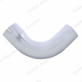 Aluminized 90 Degree Exhaust Expanded Elbow, 4" I.D. To 4" O.D. - 12" X 12"