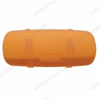 Center Dome Light Lens For 2006+ Peterbilt - Amber
