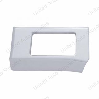 Chrome Plastic Left Lower Dash Trim For Freightliner Columbia (2001-2011) & Coronado (2002-2010)