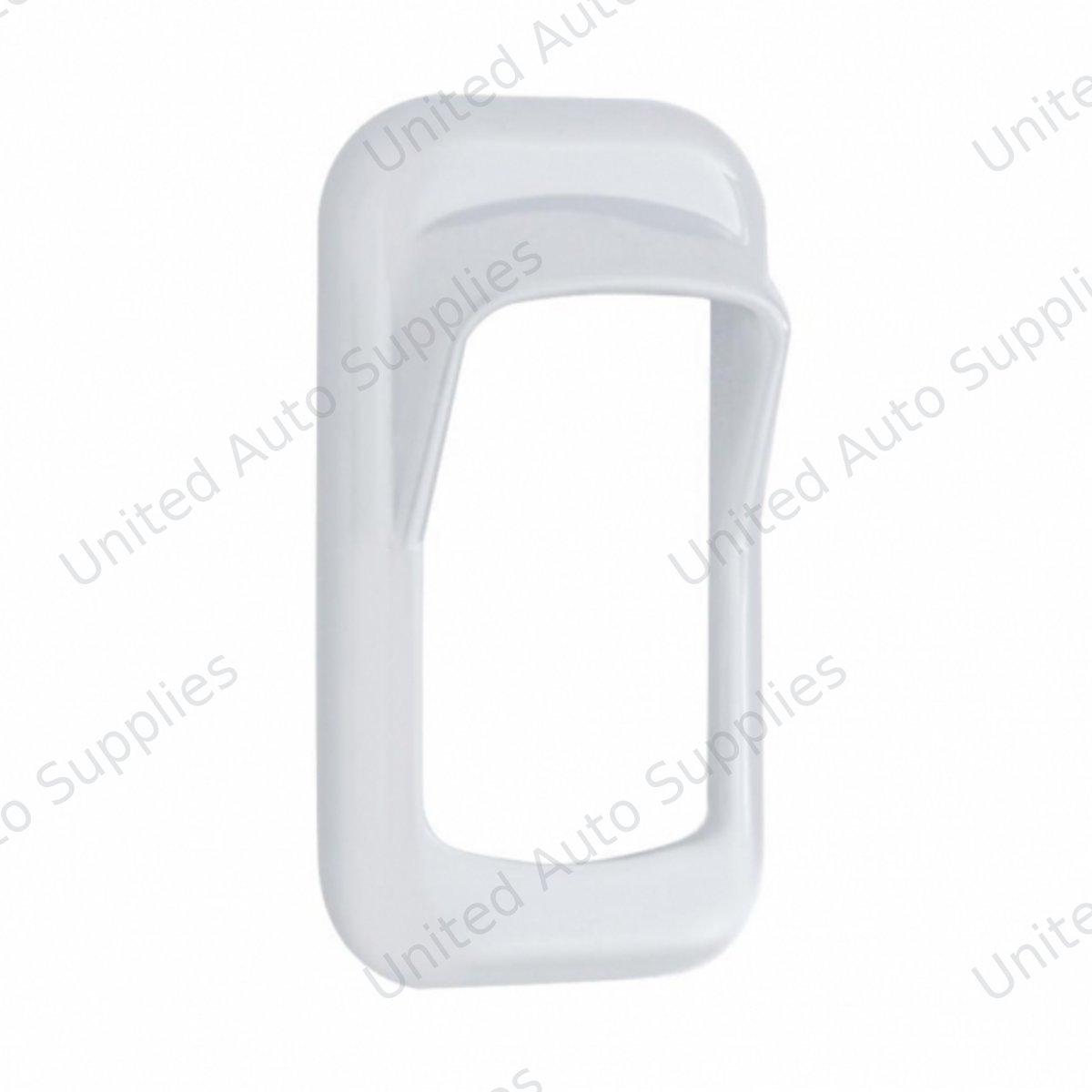 Chrome Plastic Rocker Switch Bezel With Switch Guard (Bulk)