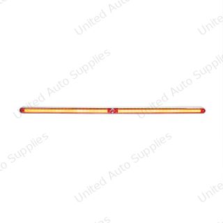 Dual 24 LED Dual Function 12" GloLight Bar With Bezel - Red LED/Red Lens