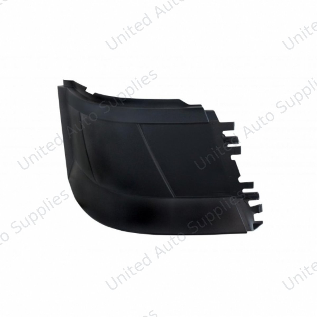 Bumper End Without Fog Light Hole (Stud Mount) For 2003-2017 Volvo VNL - Passenger