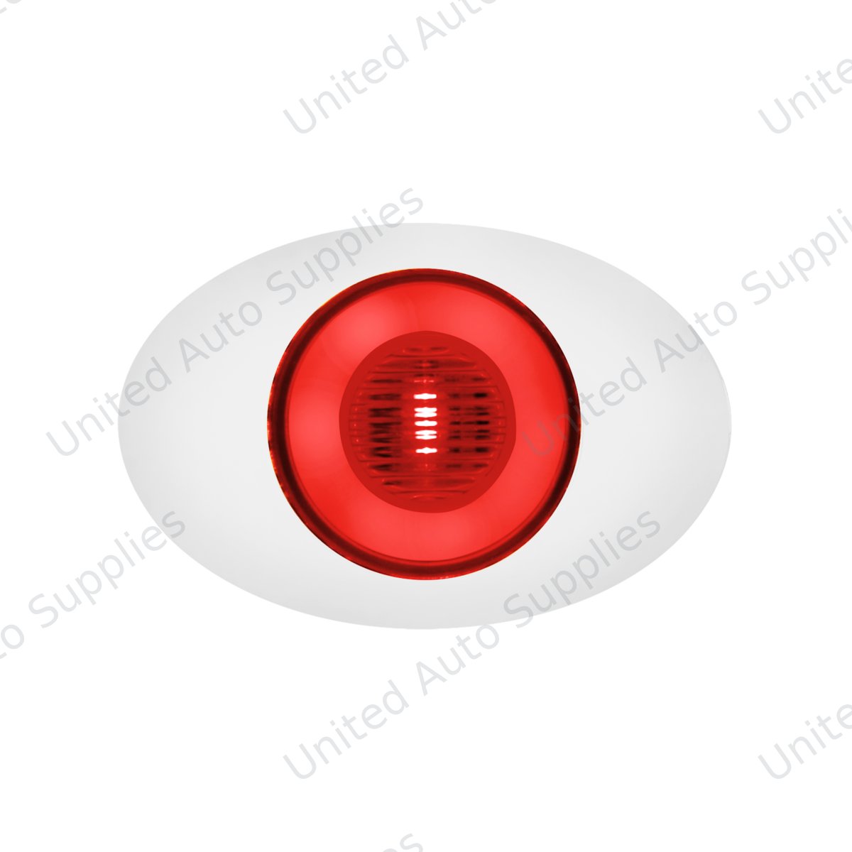 M3 Millennium GloLight 5 LED Clearance/Marker Light - Red LED/Red Lens