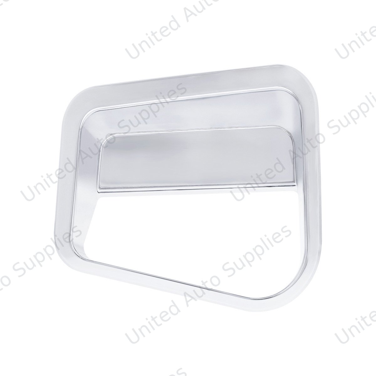 Chrome Plastic Fairing Latch Cover For 2018-2024 Volvo VNL-Passenger Front
