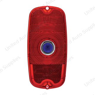 Tail Light Lens With Blue Dot For 1960-66 Chevy Fleetside Truck