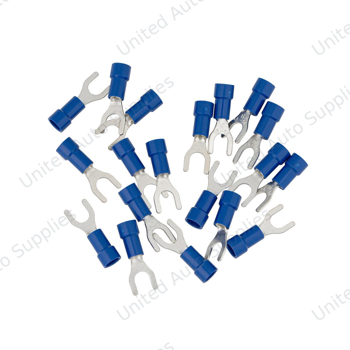 16-14 AWG #10 Stud Vinyl Spade Terminal (19-Pack)