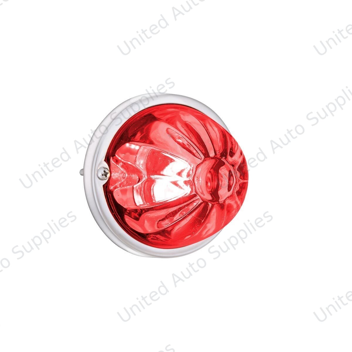 Glass Watermelon Light Kit With 2 LED Light-Red LED/Clear Lens