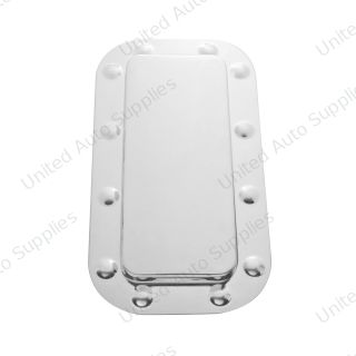 Peterbilt Stainless Vent Door Cover And Dimpled Trim Set