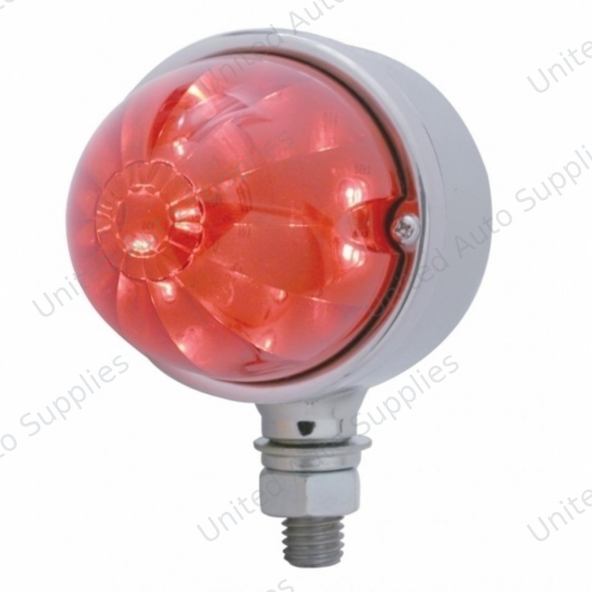 17 LED Dual Function Watermelon Single Face Light - Red LED/Red Lens