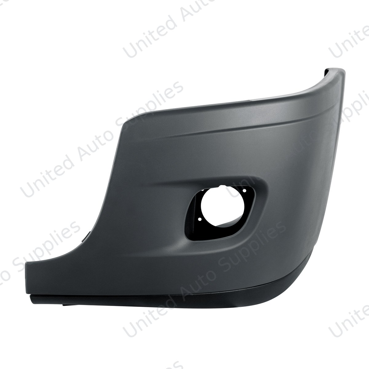 Bumper End Assembly With Fog Light Hole For 2008-2017 Freightliner Cascadia - Driver