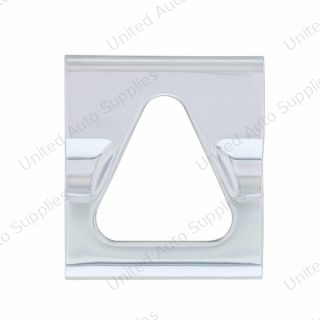 Chrome Plastic Hazard Switch Trim For 2008-2017 Freightliner Cascadia