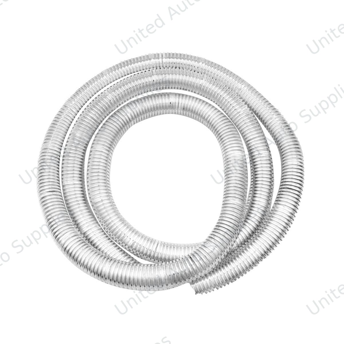 72" Long Chrome Wire Loom - 3/4" Diameter