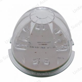 17 LED Watermelon Cab Light - Red LED/Clear Lens