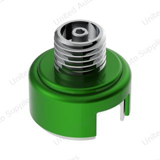 M30X3.5 Thread-On Shift Knob Mounting Adapter For Eaton Fuller Style 13/15/18 Shifter - Emerald Green