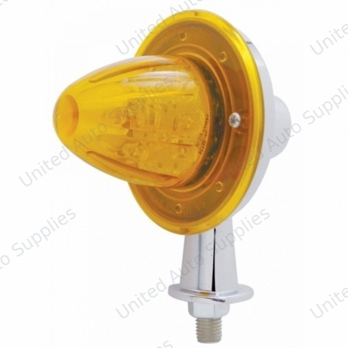13 LED 1-1/8" Arm Watermelon Honda Light Kit - Amber LED/Amber Lens