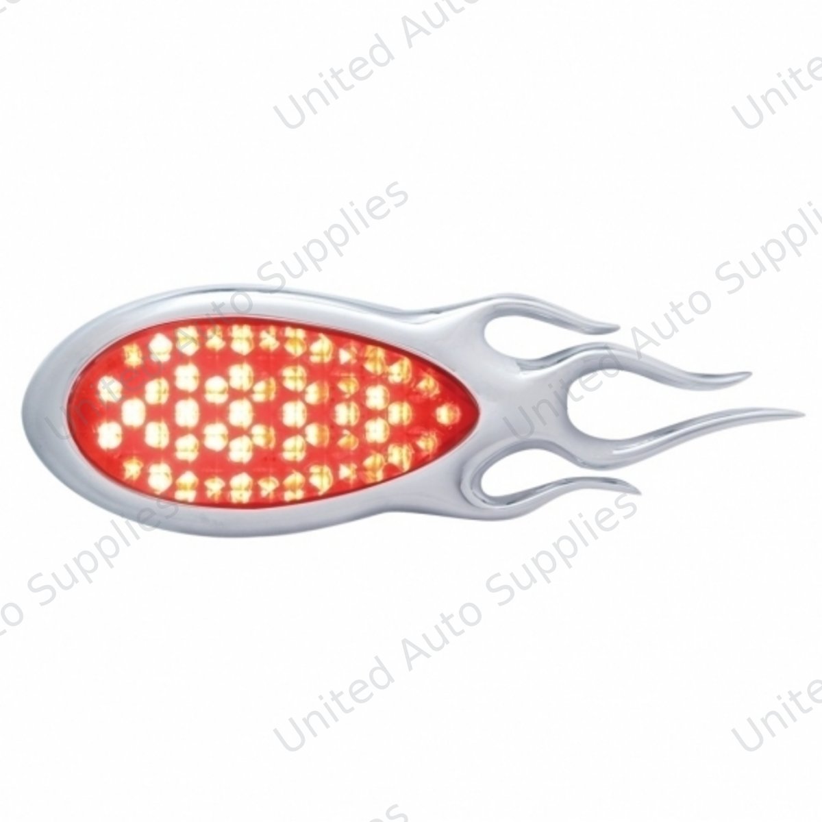 39 LED "Inferno" Light (Stop, Turn & Tail) - Red LED/Red Lens