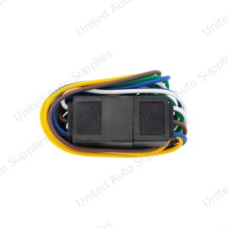 5-Way Squared Moisture Proof M/FM Trailer Connectors w/ Polarized Plugs, 1 pc.