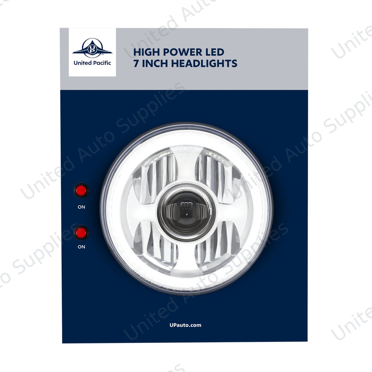 United Pacific 7" LED Headlight Display - 31496