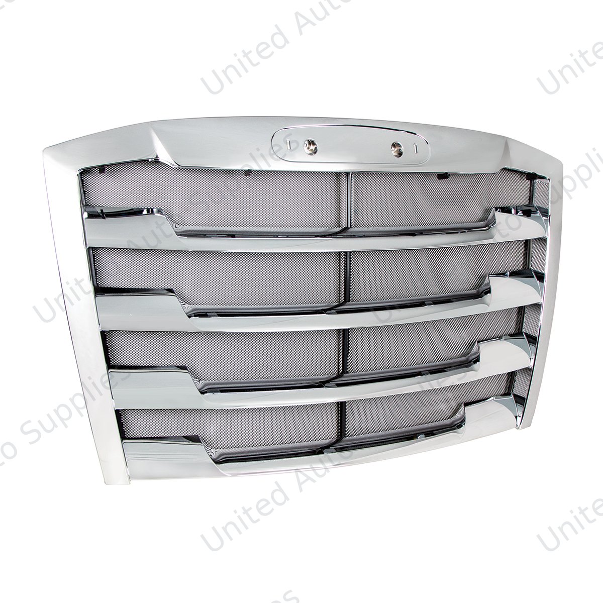 Chrome Grille With Bug Screen For 2018-2024 Freightliner Cascadia