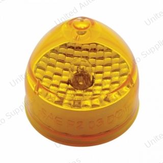 2" Beehive Crystal Light (Clearance/Marker) - Amber Lens