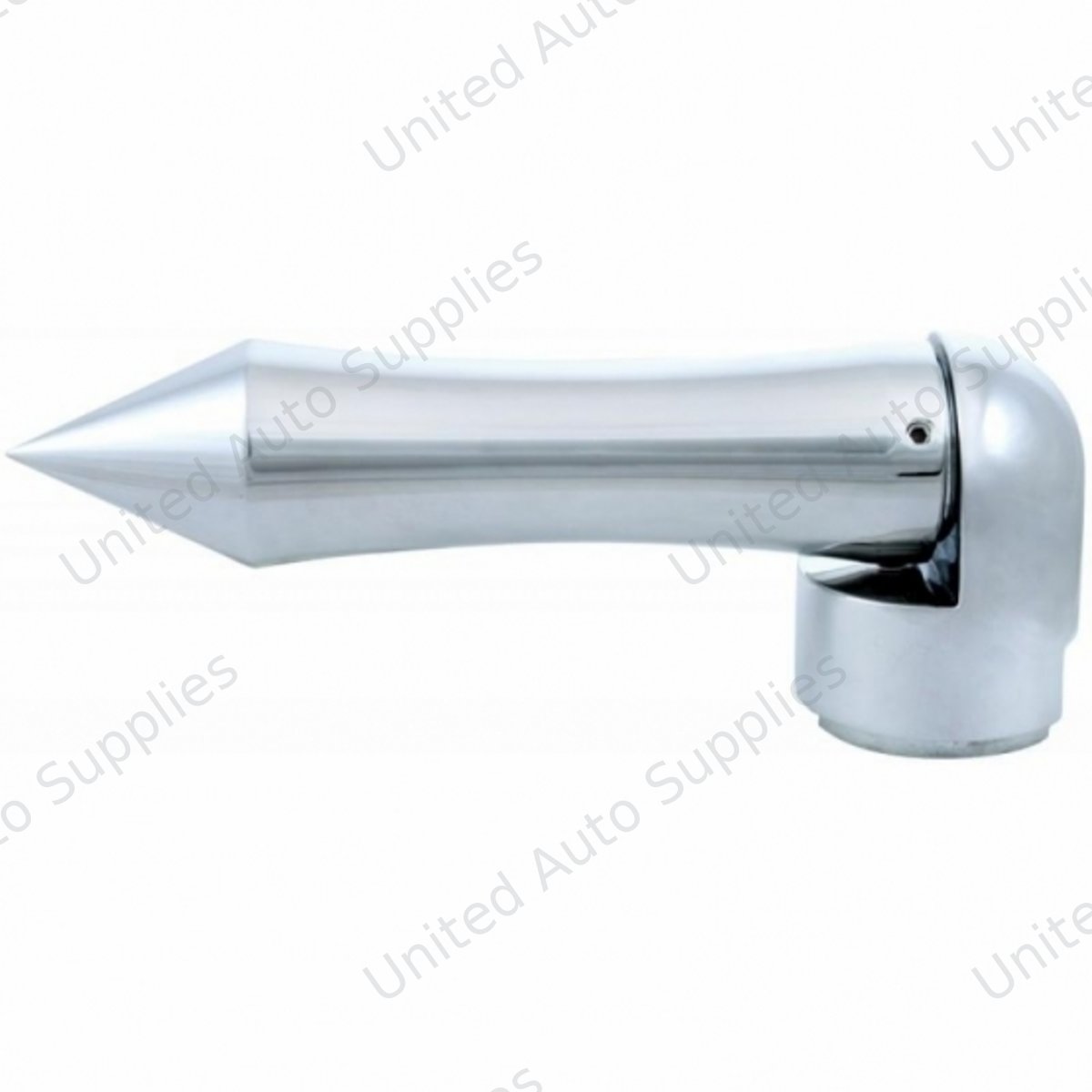 Talladega 13/15/18 Speed Spike Gearshift Knob - Chrome/Horizontal