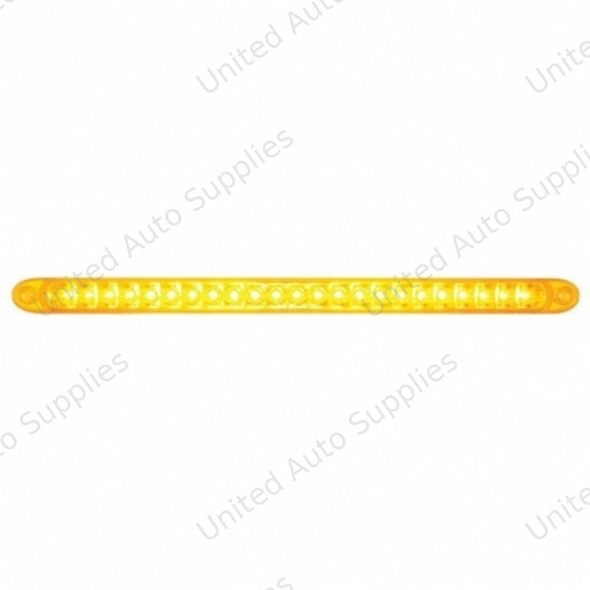 23 SMD LED 17-1/4" Reflector Turn Signal Light Bar Only - Amber LED/Amber Lens (Bulk)