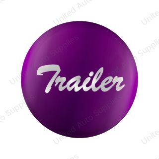 "Trailer" Glossy Air Valve Knob Candy Color Sticker - Candy Purple