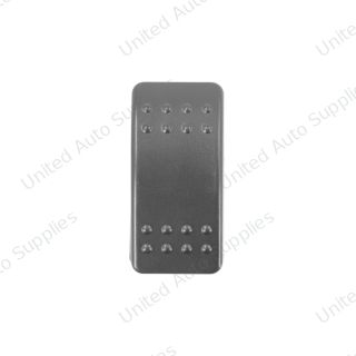 Black DPST Off/On Rocker Switch (Carling Style) 1 Pc