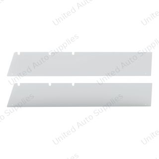 430 Stainless Steel 5" Chop Top Window Trim For 1998-2001 International 4700 (Pair)