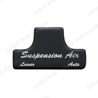 "Suspension Air" Switch Guard Sticker Only - Glossy Black