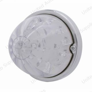 17 LED Watermelon Flush Mount Kit - Red LED/Clear Lens