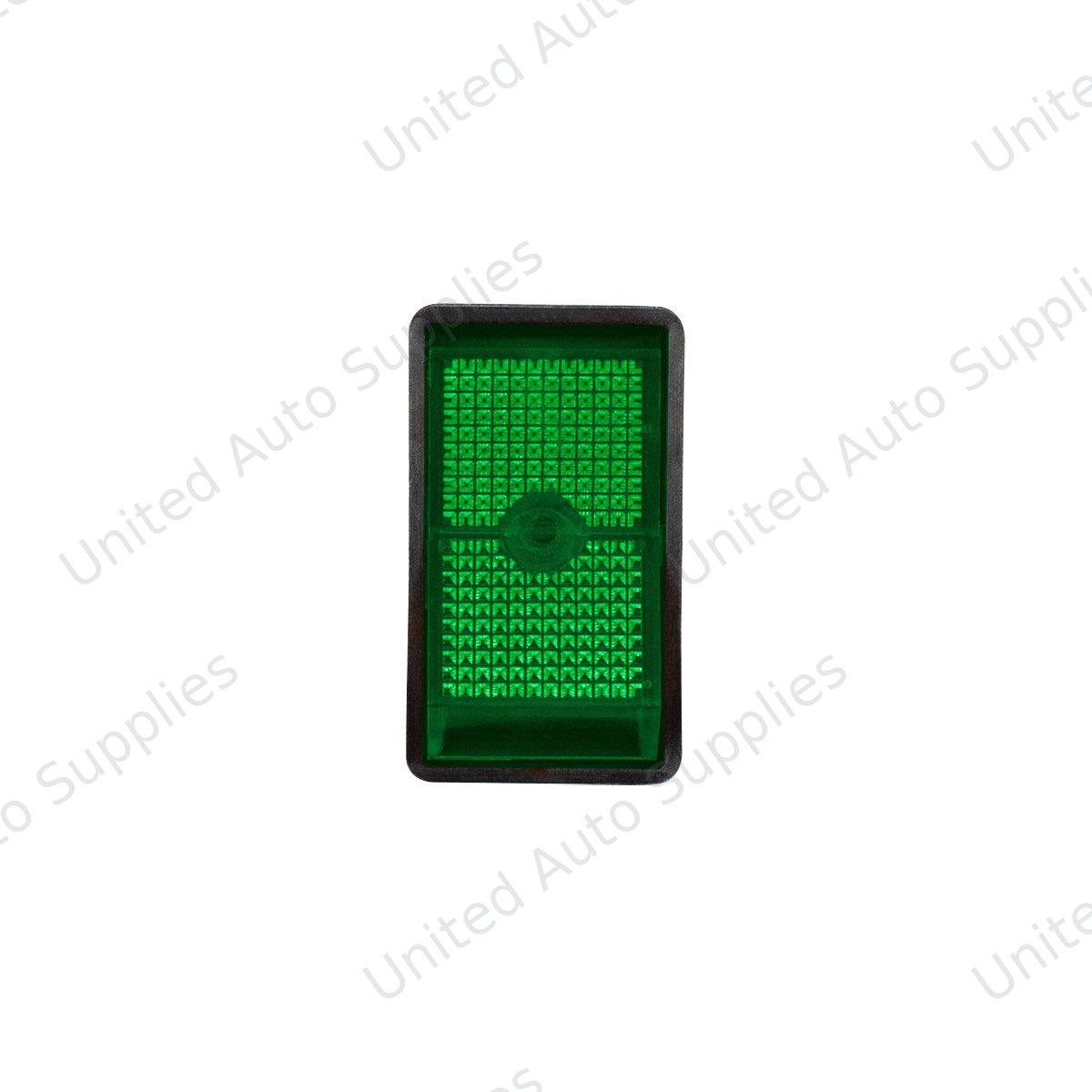 Green Illum Jumbo Rocker 16 Amp 12V S.P.S.T. On/Off 1 Pc.