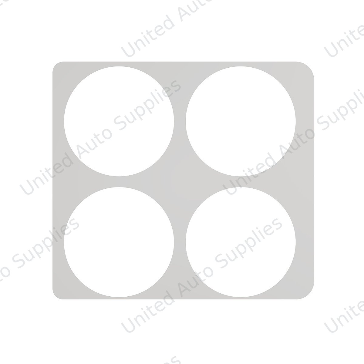 Stainless Left Gauge Dash Panel Trim For 2006+ Kenworth