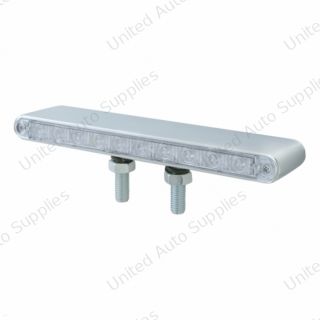 20 LED 9" Double Face Light Bar - Amber LED/Clear Lens