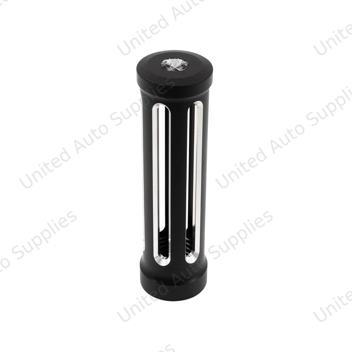 M30X3.5 Thread-On Sonoma Gearshift Knob-Smoke Crystal/Matte Black