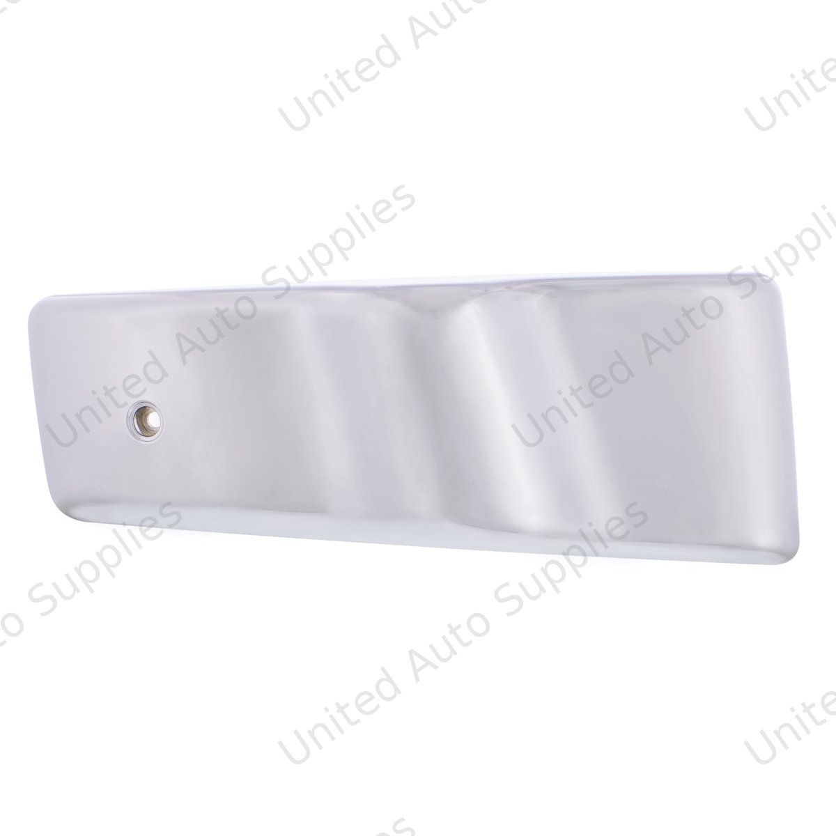 Chrome Plastic Bottom Mirror Post Cover For 1996-2010 Freightliner Century - Passenger