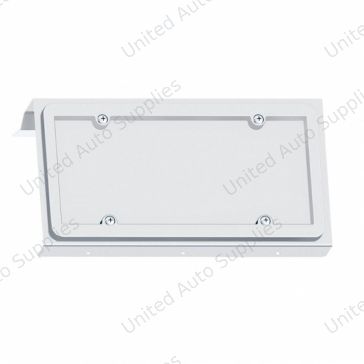 Stainless 1 License Plate Holder For 2003+ Volvo VN