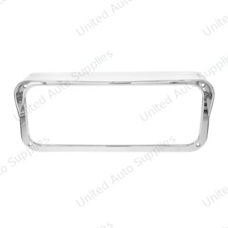 Chrome Replacement Bezel For United Pacific Rectangular Projection Headlights