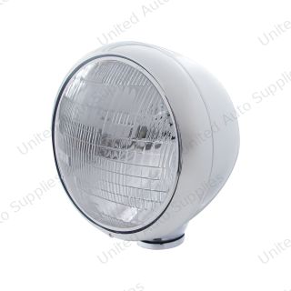 Stainless Steel Guide 682-C Style Headlight 6014 Bulb