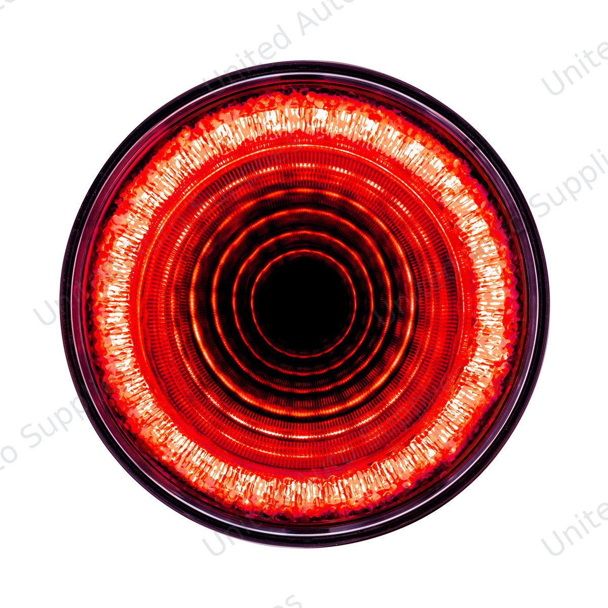 Mirage 24 LED 4" Round Stop/Turn/Tail Light - Red LED/Red Lens (Bulk)