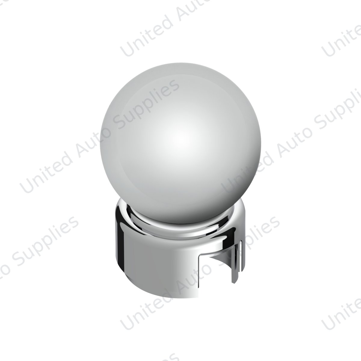 Thread-On Bristol Gearshift Knob with 13/15/18 Speed Adapter-Chrome
