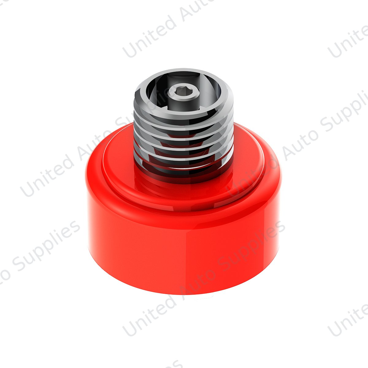 M30X3.5 Thread-On Shift Knob Mounting Adapter For Eaton Fuller Style 9/10 Shifter - Cadmium Orange