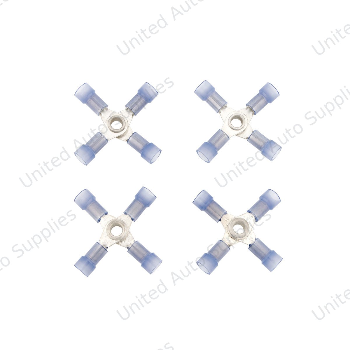 16-14 AWG 4-Way (X) Nylon Connector (4-Pack)